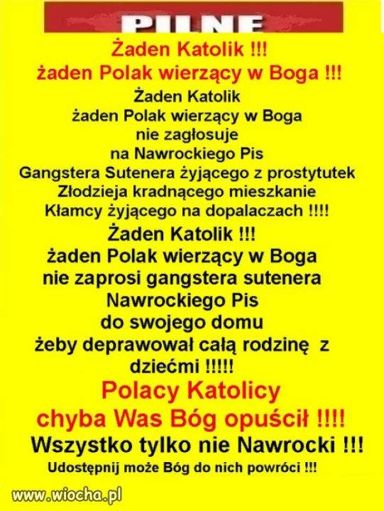 Nawrocki modli się pod figurą, a diabła ma za skórą