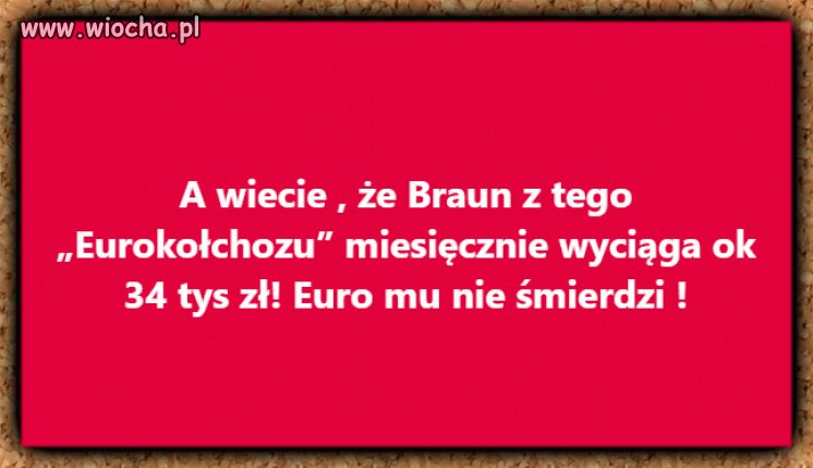 Braun to pie*dolona ruska onuca