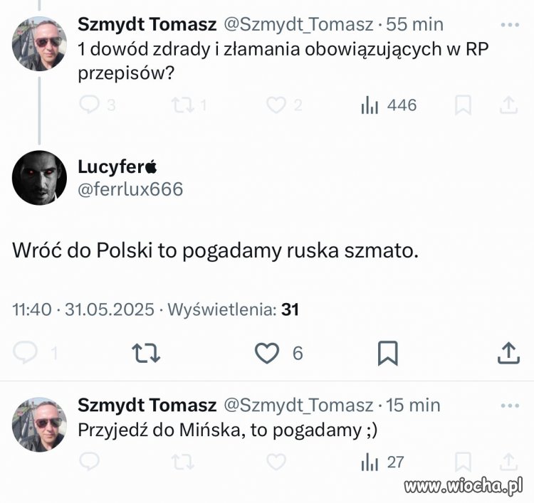 Czy tu czy tam obiją ci mordę szmato ruska.