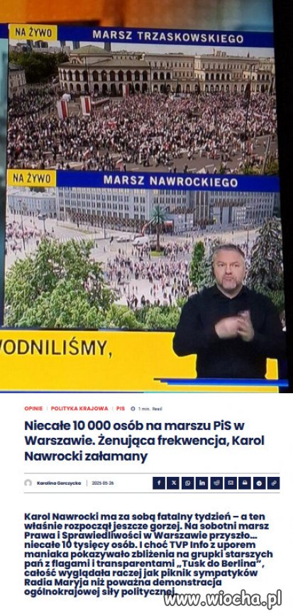 Wieśniacy zawiedli PiS i Nawrockiego...