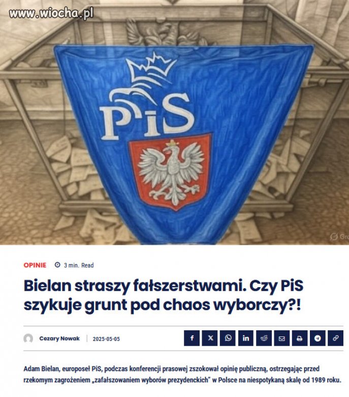 Złodzieje PiSu krzyczą, łapać złodzieja...
