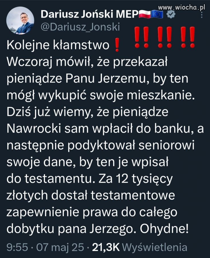 Po czym dla pewności zawarł notarialną umowę 