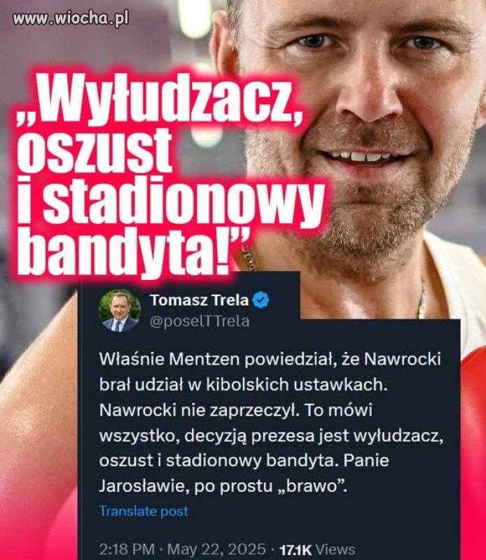 Miejsce tego Alfonsa jest w pierdlu