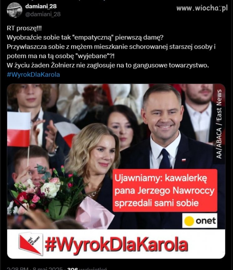 I on ma stanąć przed polskimi