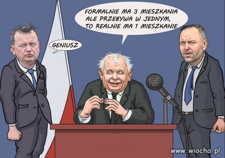 Senilny Kaczynski wszystko wyjaśnił, zacofanemu elektoratowi!