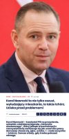 Karol Nawrocki, kandydat PiS na prezydenta, to tchórz.