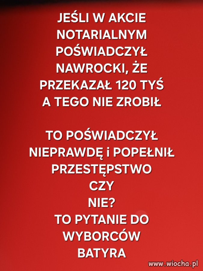Napewne pytania trzeba odpowiedzieć
