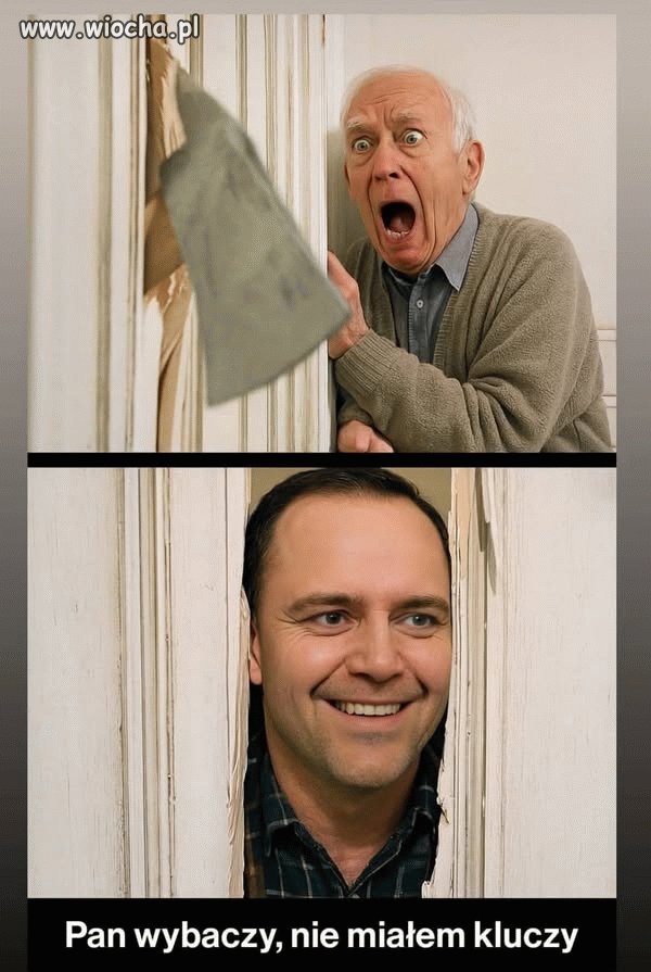 Alfons wchodzi do kolejnego mieszkania