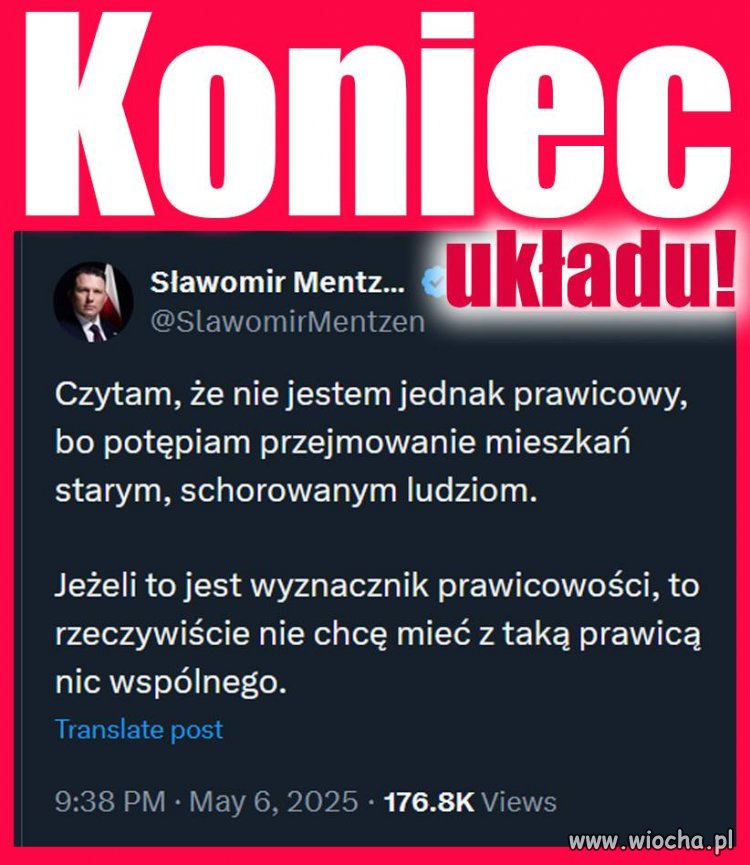 PiS to nie jest żadna prawica !