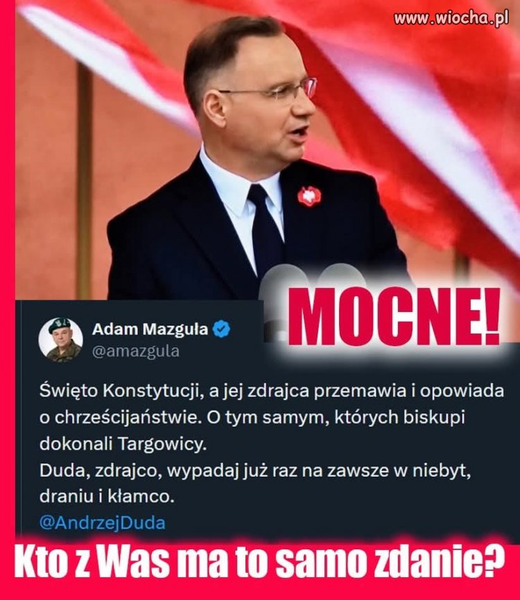 Kościół działał zawsze na niekorzyść wolnej Polski. Klechy przestraszyły się,