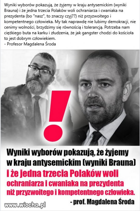 Wlasnie Kaczynski dogaduje sie z Braunem...