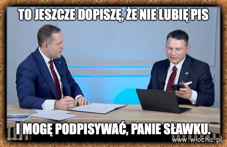 Wszedł mu w dupę tak głęboko, że Sławek...