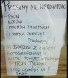 Informacja sklepowa 