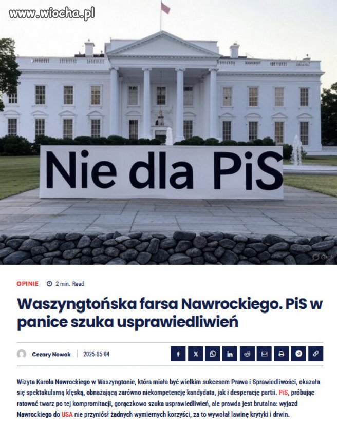 Niczego nie załatwił – ani dla Polski, ani dla swojej kampanii.