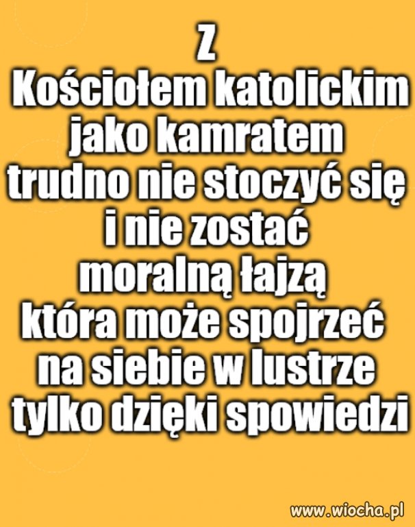 Kaprawym okiem ateisty patrząc ...