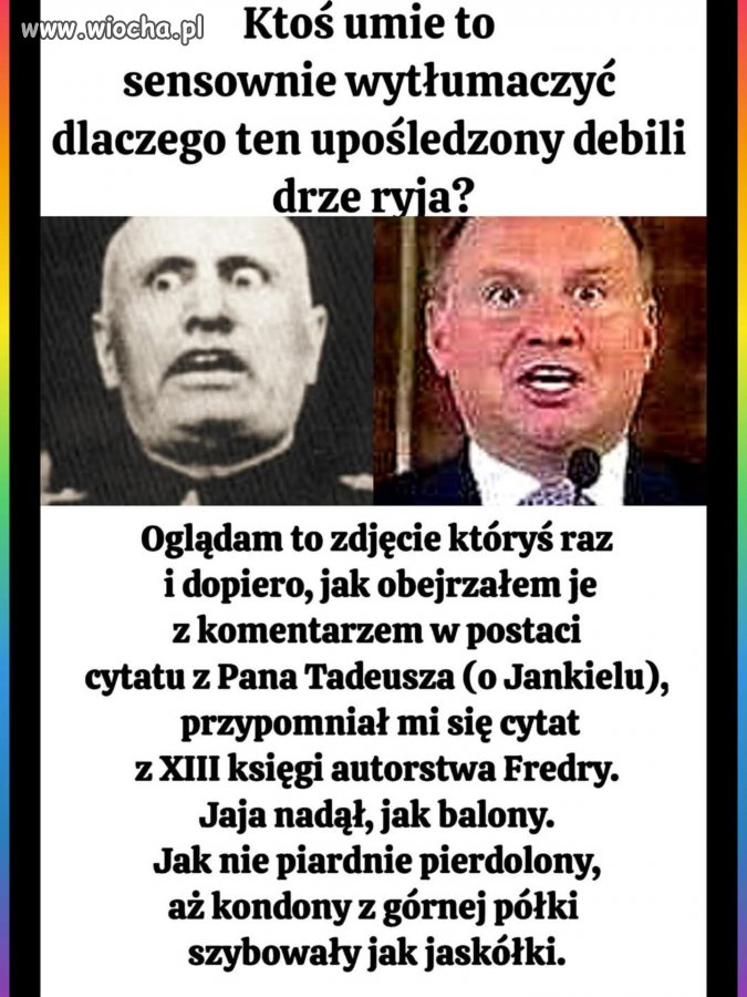 Już się kończy błazenada