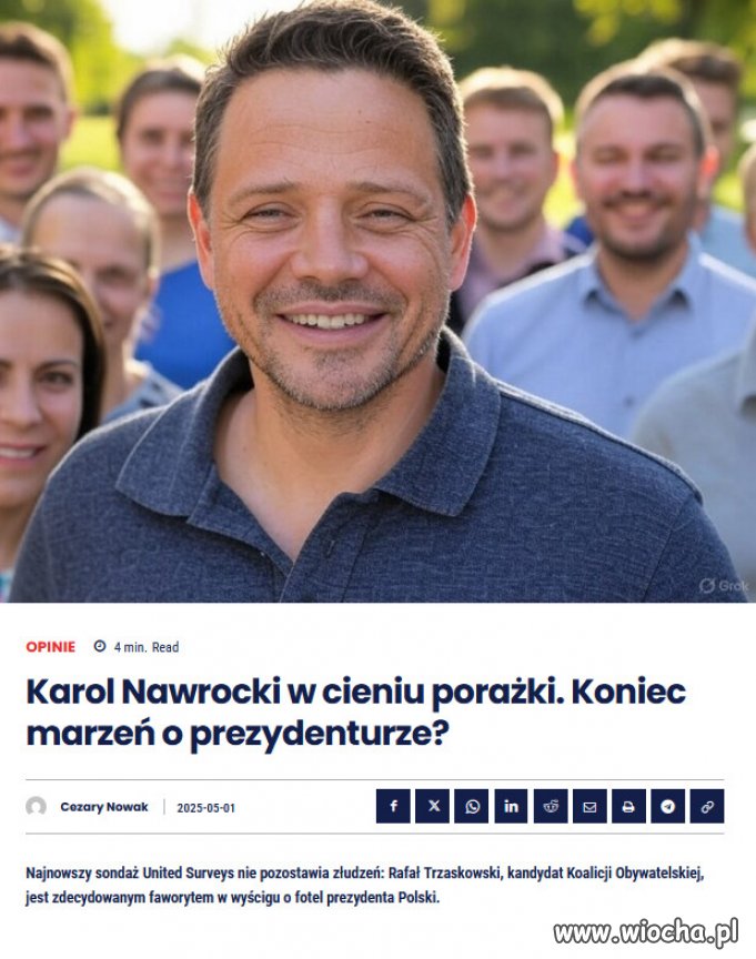 Z poparciem na poziomie 31,6% 
