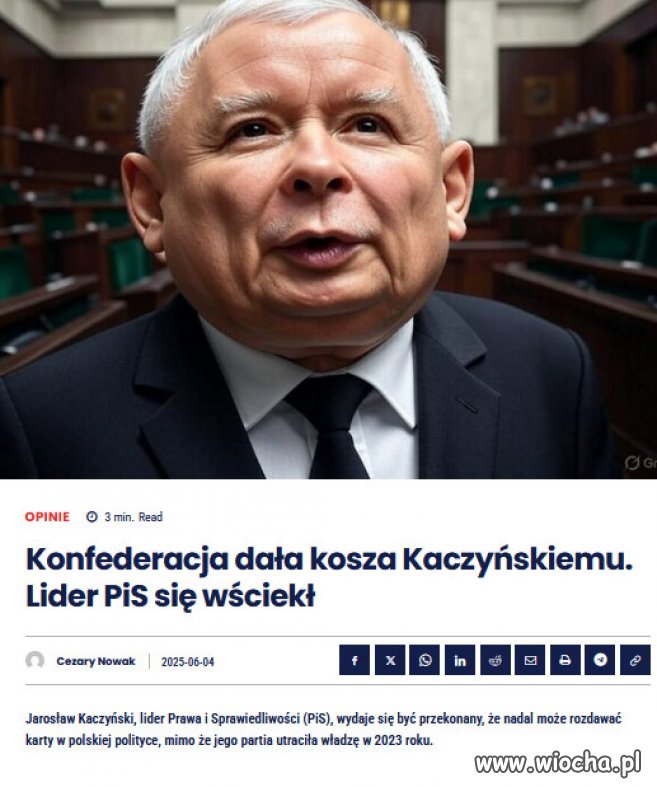 Plany Kaczyńskiego mogą być bardziej życzeniowe niż realne.