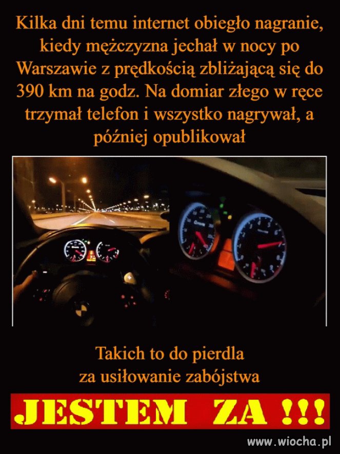 Zero litości dla takich zwyroli