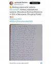 Przewodnicząca komisji zdaje raport Czarnkowi