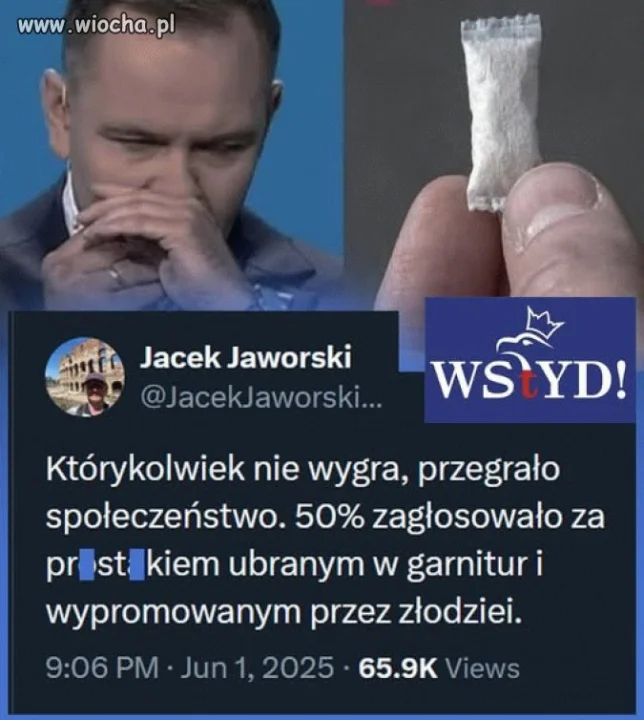 Naród podzielony na pół