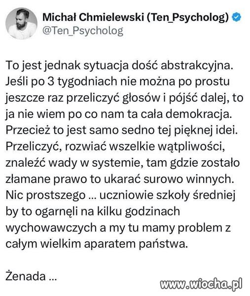 PIS się boi liczenia