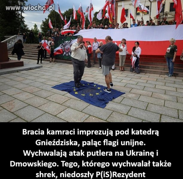 Kacapska bojówka w Polsce świętuje