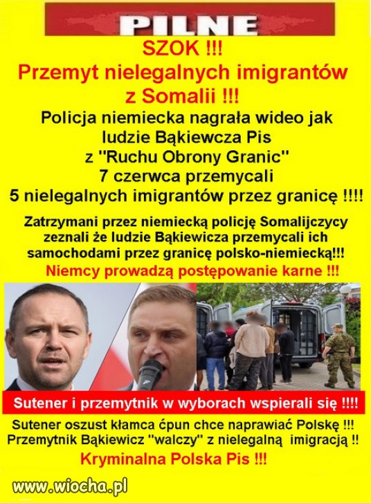 Nie dziwi mnie ze pisowcy sa gotowi do kazdej podosci!