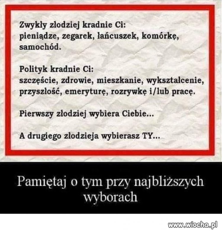 PIS-owcy okradli cały naród