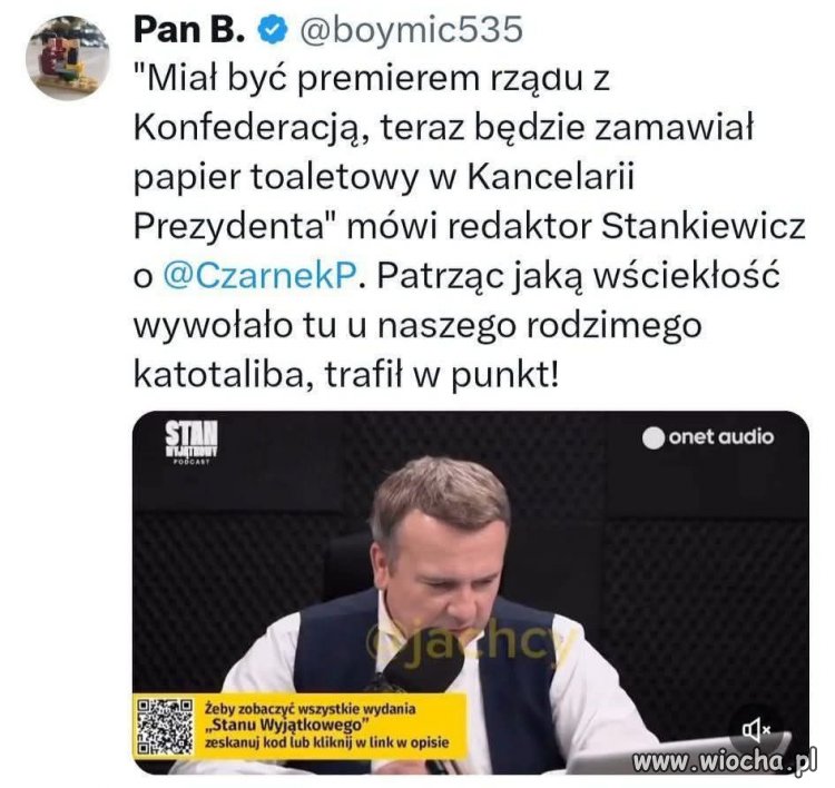 A taki był ładny...