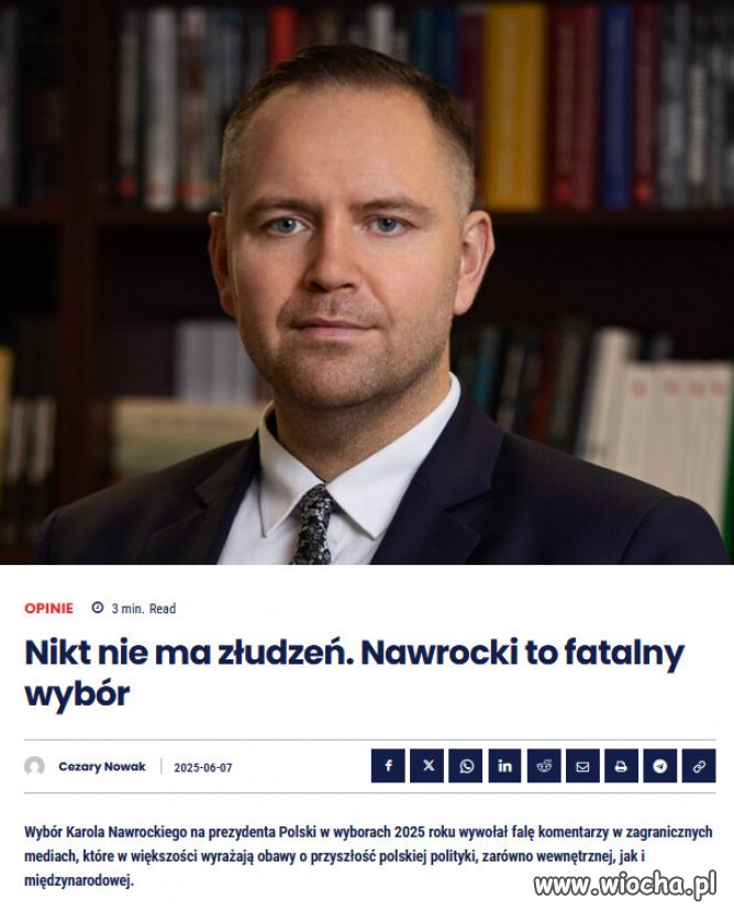 "Wybór" Nawrockiego był zaskoczeniem dla wszystkich...