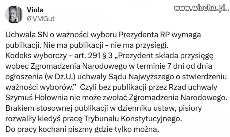 Hołownia chce Nawrockiego.