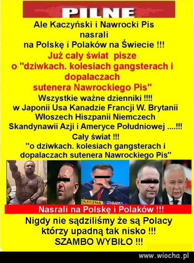 Kto jak kto ale PiSowcy to potrafią !