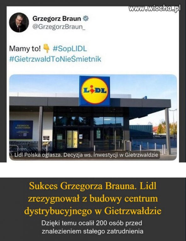 Holota rzadzi, razem z Braunem i sekta kosciola