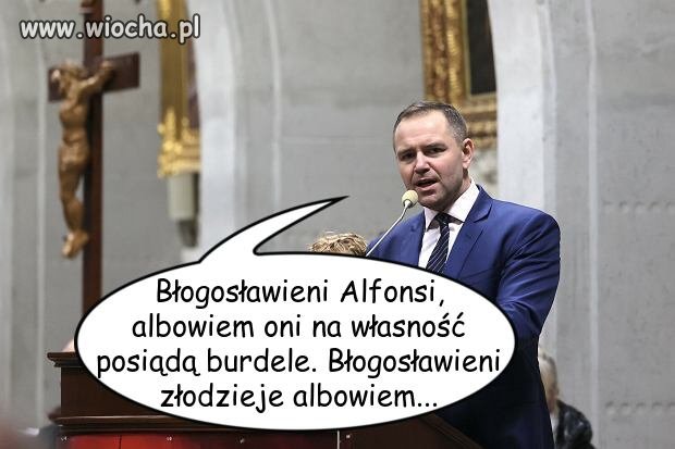 Kazanie głoszone przez kompas moralny kościoła!
