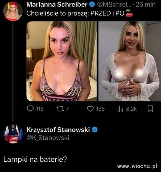Nowe cycki marianki