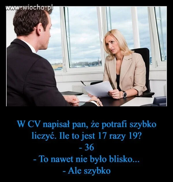 Można szybko, ale nie będzie dobrze 