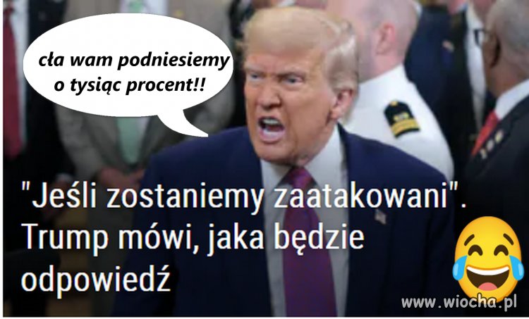 Może tak być, Melania mu nie da