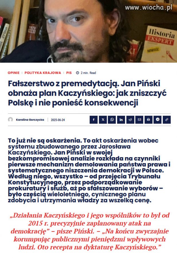 Kaczyński największy szkodnik demokracji wszechczasów!