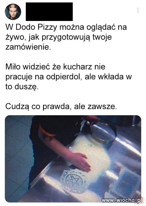 Pizza z duszą.