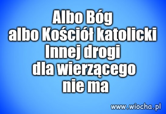 Pytanie “ W co wierzy bardziej?”