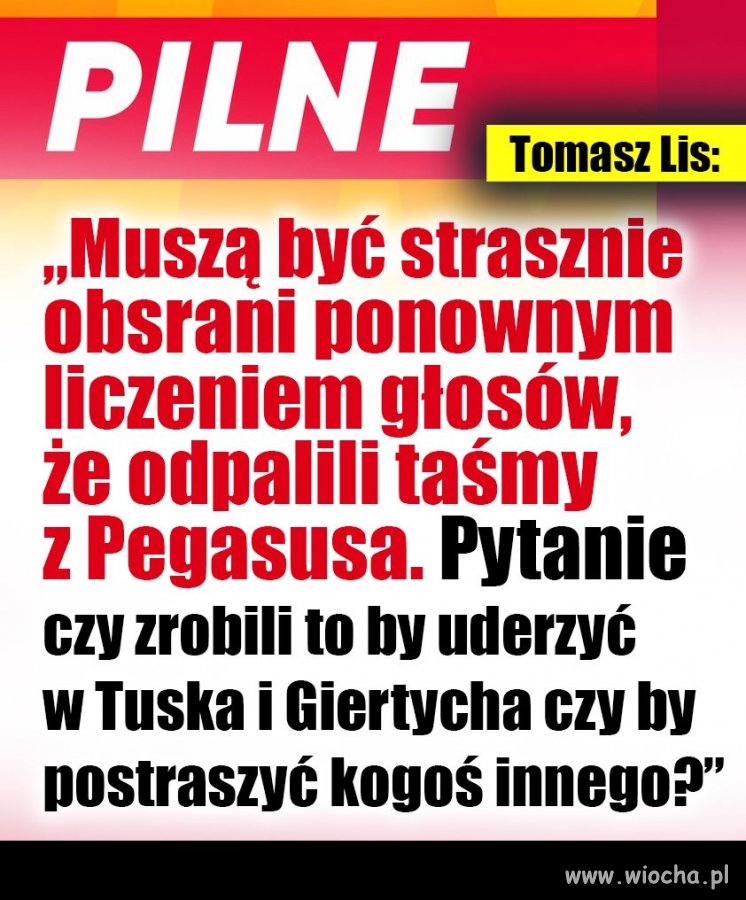 Głupota PiSowców w pełnej krasie !
