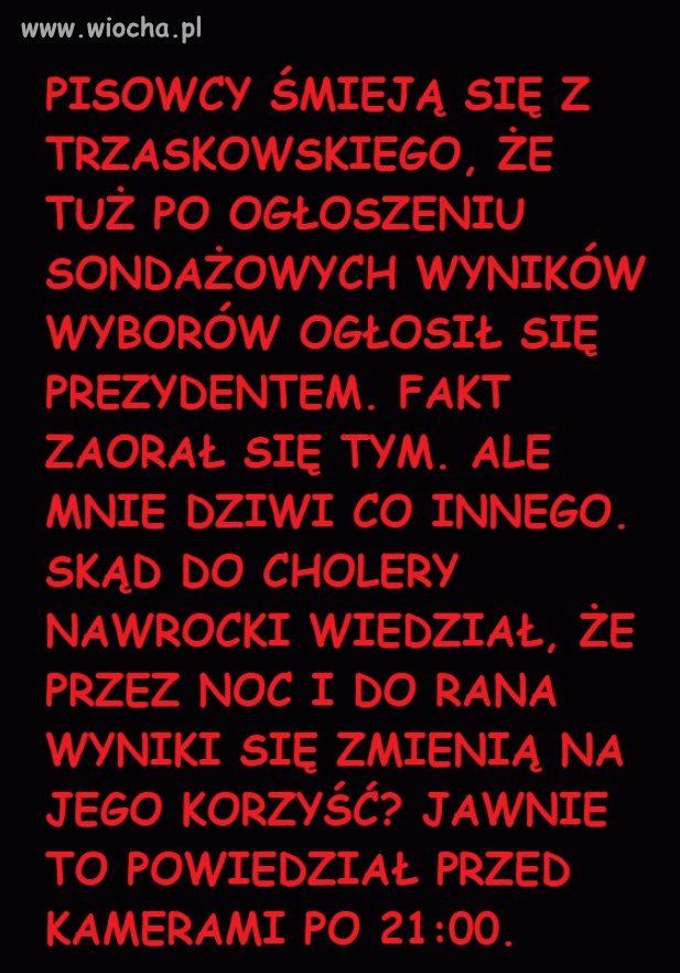 Coś mi tu śmierdzi