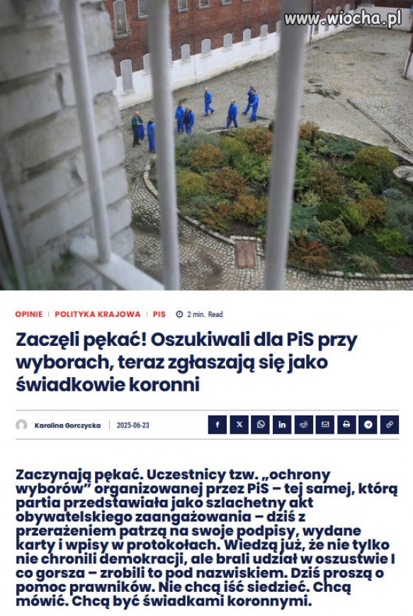 A teraz chcą być świadkami koronnymi. 