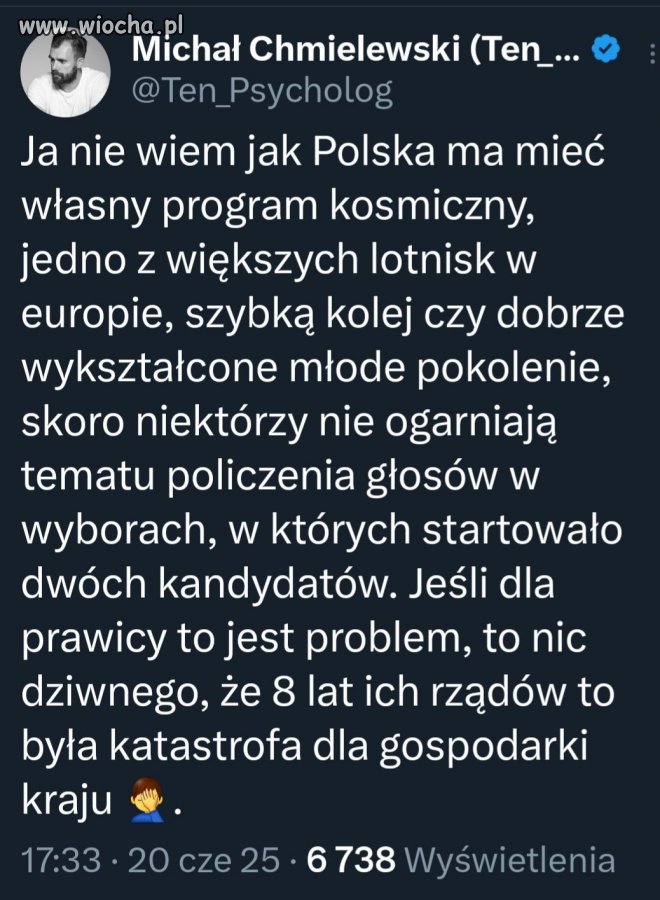 Cała prawica jedzie na myśleniu magiczno-życzeniowym
