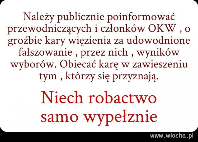 Na szkoleniach członków OKW PiSowcy mówili, 
