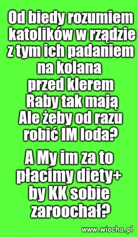 Kaprawym okiem ateisty patrząc ...