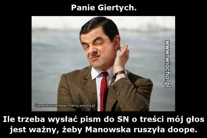 Panie Giertych.