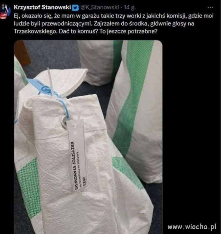 Takie pytanie od wspierającego "obywatelskiego"