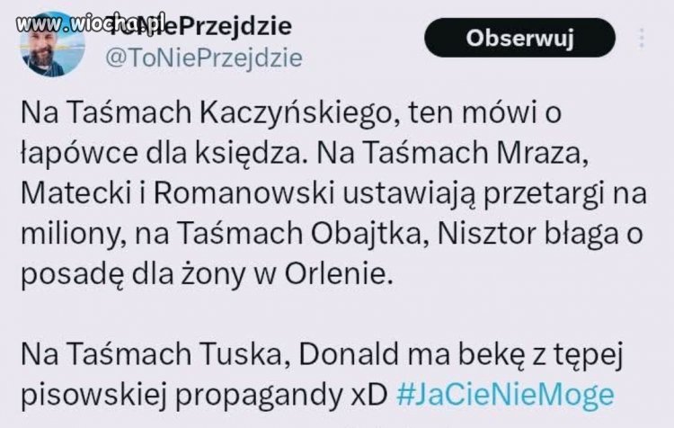 Tak wygląda pisowski styl życia